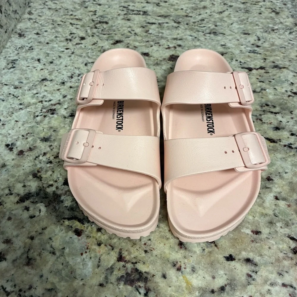 Birkenstock Arizona EVA Pink Sandals - Picture 1 of 6